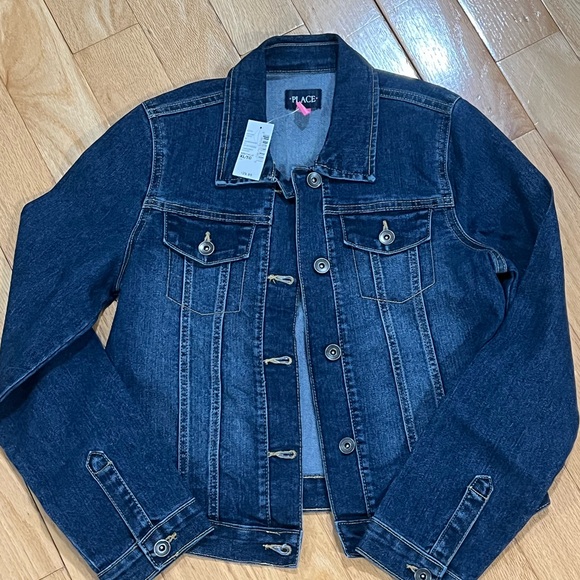BRAND NEW Girls Jean Jacket - 14 - Children's Place - Picture 1 of 3
